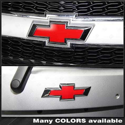 Chevrolet Spark 2013 2015 Front And Rear Bowtie Overlay Decals