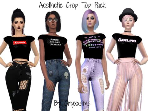 Wide Jeans Aesthetic Sims 4 Cc Clothes Aestheticsims4