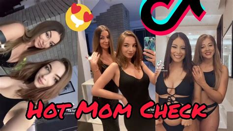 tik tok hot mom check compilation camera crazy hot mom check challenge tiktok cringe tik