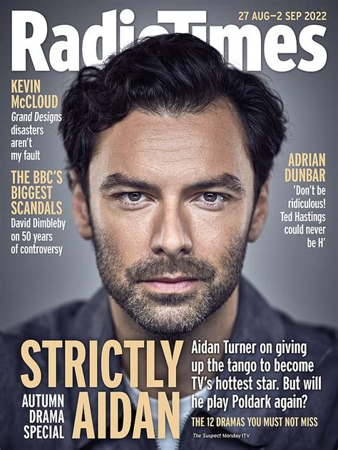 Aidan Turner Says He Didnt Feel Objectified In His Now Famous Poldark Shirtless Picture