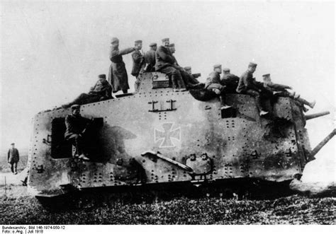 Poczet Czolgów Swiata Czołg Ciężki Sturmpanzerwagen A7v