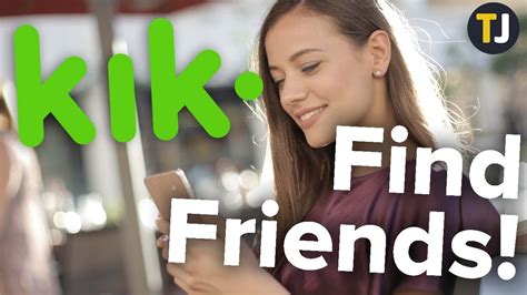HOW TO Find Friends On Kik YouTube