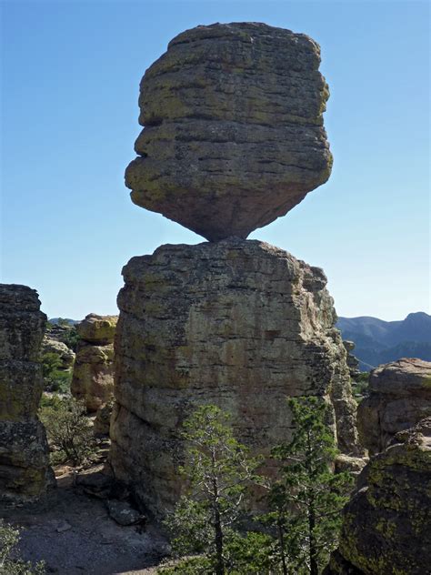Big Balanced Rock Big Loop Trail Chiricahua National Monument Arizona