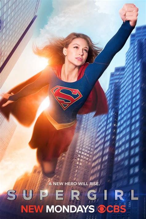 Supergirl First Look Melissa Benoist Soars In Official Poster