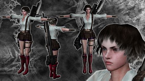 Devil May Cry 3 Lady Cutscenes Model By Legalsoul On Deviantart