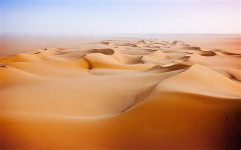 Wallpaper Landscape Mountains Sky Desert Dune Sahara Computer
