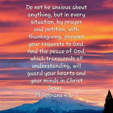 Philippians 46 7 Niv Encouraging Verses Peace Of God Heartfelt Quotes