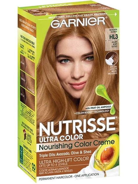 Nourishing Color Creme Hl3 Golden Honey Hair Color Garnier