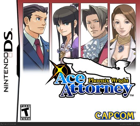 Viewing Full Size Phoenix Wright Ace Attorney Box Cover