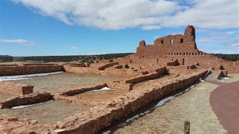 Awesome Ruins Of Salinas Pueblo Missions And Mountainair New Mexico