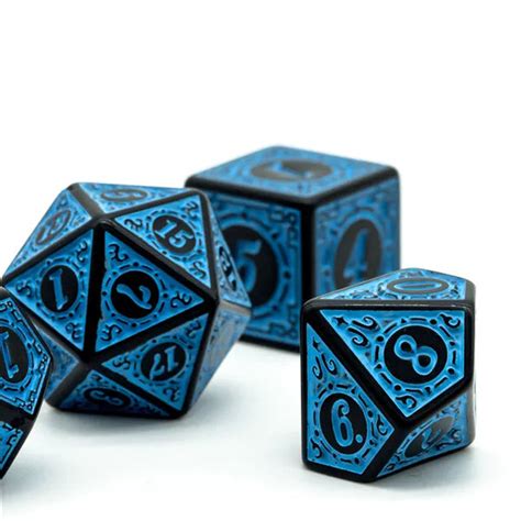 Level Up Dice Pattern Dice Blue Level Up Store
