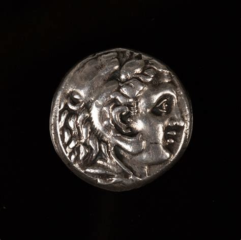 An Ancient Greeksicilian Silver Tetradrachm The Obverse With A