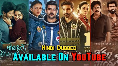10 Big New South Indian Hindi Dubbed Movies Now Available Youtube