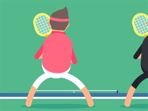 Llll➤ hundreds of beautiful animated tennis gifs, images and animations. We love tennis by Alwin Jolliffe on Dribbble
