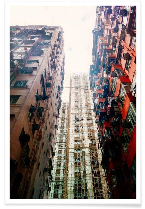 Hong Kong Architecture Poster Juniqe