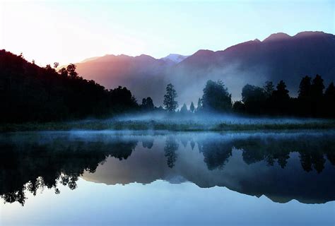 Mirror Lake New Zealand Photograph By Angelika Vogel Fine Art America