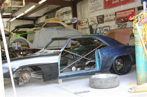 1969 Camaro Project Car Full Chassis Real 69 Body For Sale In