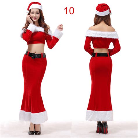 20 Models Menandwomen Miss Sexy Santa Ladies Christmas Xmas Fancy Dress