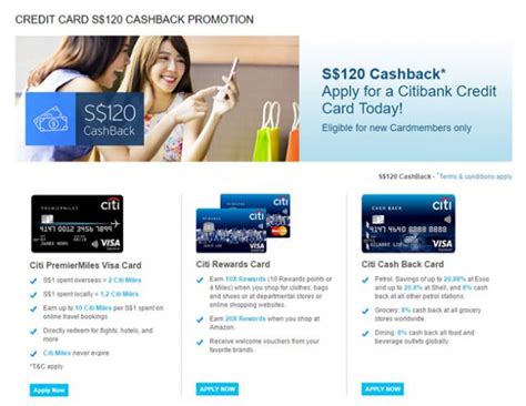 Citi credit card bonuses, promotions & offers 2020. Earn $120 cashback when you apply for a new Citibank ...