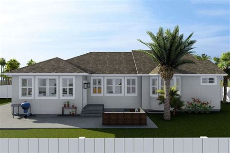 Plan 61345ut One Level House Plan With Option To Finish Basement One