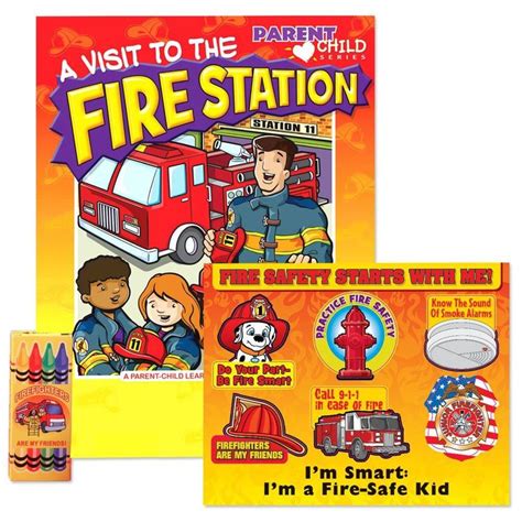 A Visit To The Fire Station Grades Pre K Thru Kindergarten Value Kit
