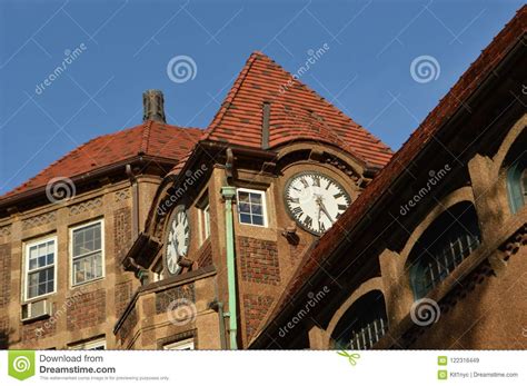 Forest Hills Clock Tower Queens New York Editorial Stock