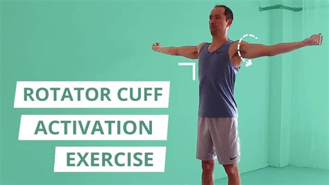 Top Exercise For Rotator Cuff Activation And Joint Centration Youtube