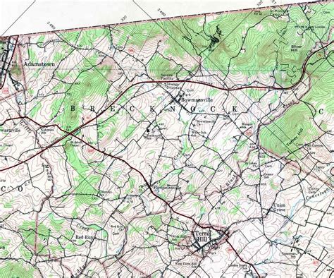 Lancaster County Pennsylvania Township Maps