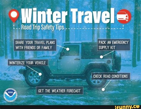 Winter Travel Road Trip Safety Tips Share Your Travel Plans I