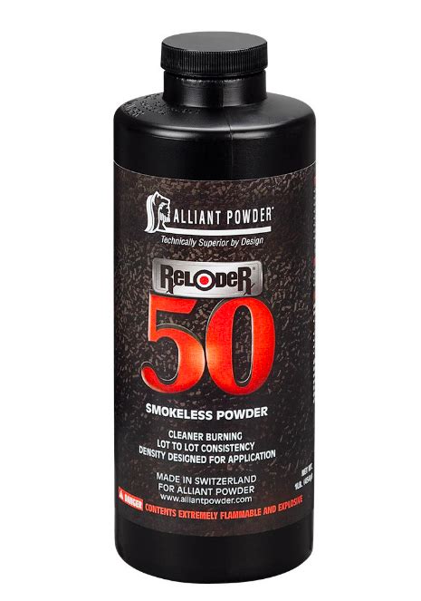 Alliant Reloder 50 Smokeless Powder 1lb Vanguard Reloading