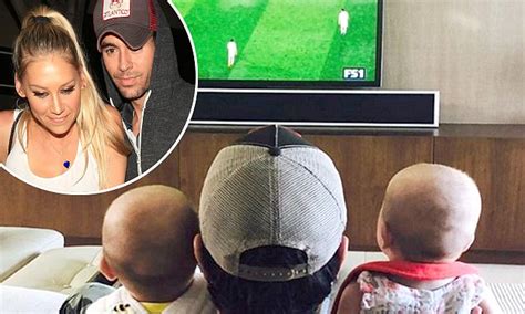 Enrique Iglesias Shares Photo Of Four Month Old Twins