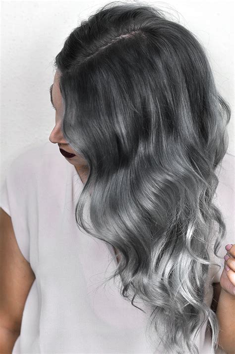 Silver Ombre Hair Dye Tutorial With Overtone Mayalamode