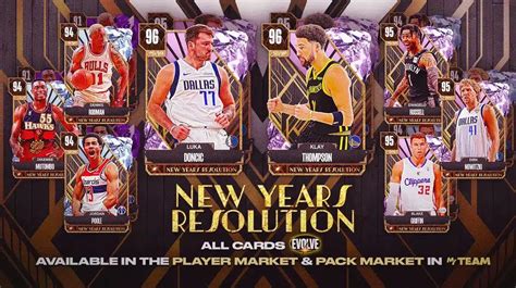 Nba 2k24 Myteam New Year Resolution Adds 14 Evolution Cards