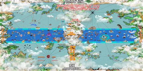La Cartographie Complète De One Piece Grandline Visual Map Gvm 2022