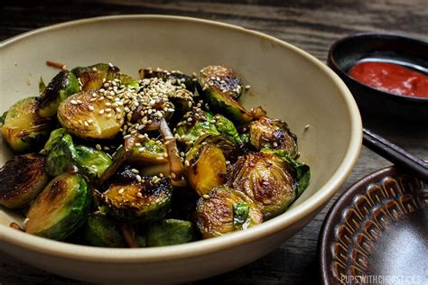 Pan fried brussel sprout with fennel, ricotta and mint saladthe macadames. Honey Glazed Pan Fried Brussels Sprouts - Pups with Chopsticks