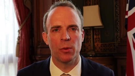 Foreign Secretary Dominic Raab Discusses Astrazeneca Vaccine Safety