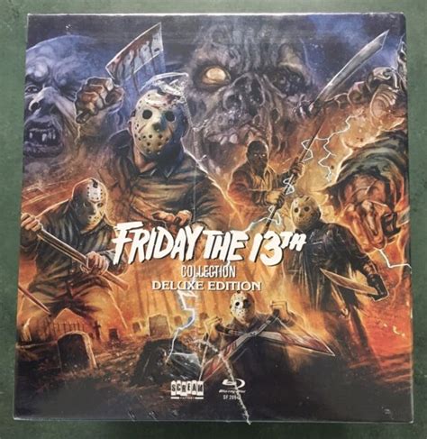 Friday The 13th Collection Deluxe Edition Blu Ray Boxed Set D For Sale