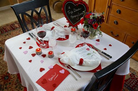 Valentine's day is just around the corner. A Romantic Dinner Idea - A Trip Down Memory Lane ...