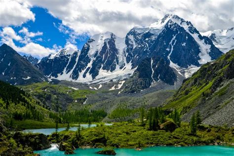 Altai Mountains The Most Beautiful Place In The World Stock Image