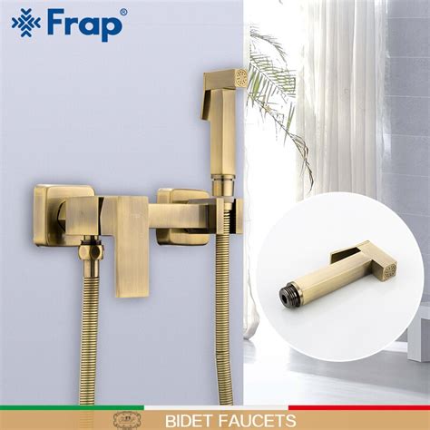 FRAP Bidet Faucets Bathroom Faucets Shower Head Wash Toilet Faucet Wall Mounted Bidet Sprayer