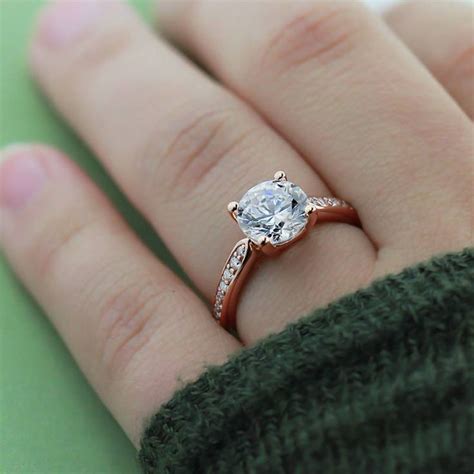 Rose Gold Engagement Rings Miadonna The Future Of Diamond