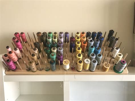 Organizing Your Spools Of Thread And Bobbins Sewing Room Storage