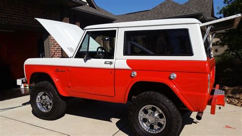 Restored 73 Bronco Classic Ford Bronco 1973 For Sale