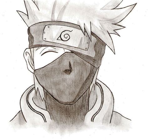 Kakashi Hatake Gambar Naruto Sketsa Gambar Zedge Images And Photos Finder