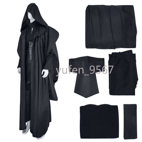 star wars darth maul cosplay costume adult men tunic robe party uniform med new ebay