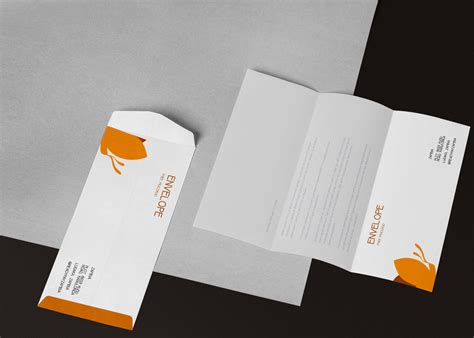 premium envelope design mockup