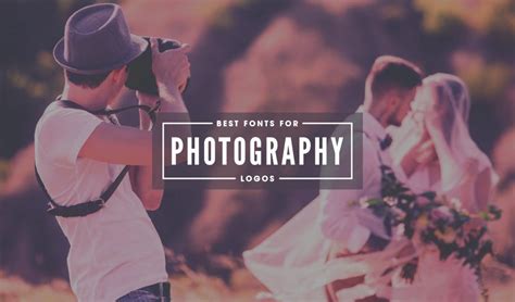 Some studies suggest that serif fonts are best suited for. 11 Best Photography Logo Fonts for 2020 | Free Download ...