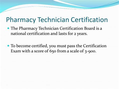 Ppt Certified Pharmacy Technician Powerpoint Presentation Id2536227