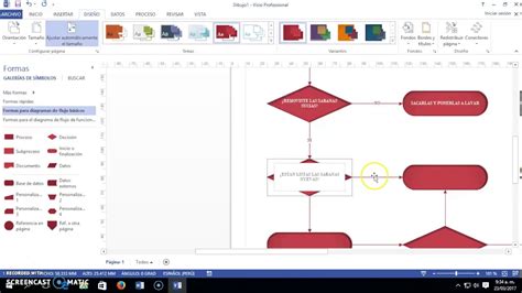 Crear Un Diagrama De Flujo Basico Diagrama De Flujo Microsoft Visio Images