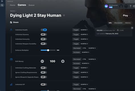 Dying Light Stay Human Trainer Wemod Fling Megagames